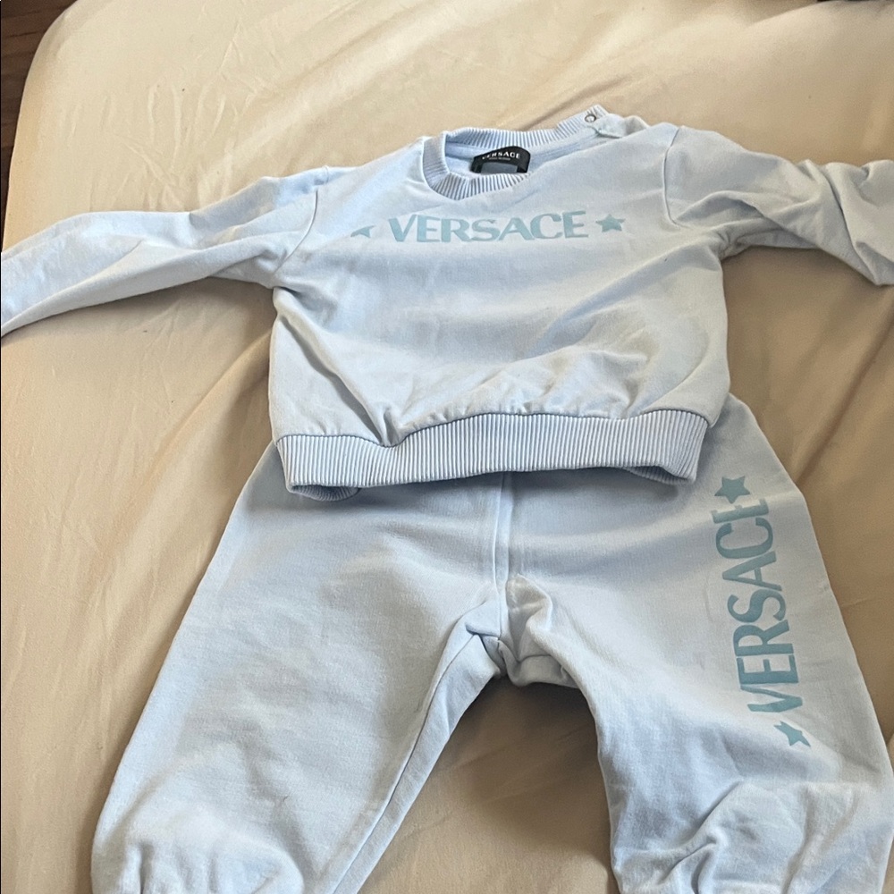 Versace Light Blue Baby Set